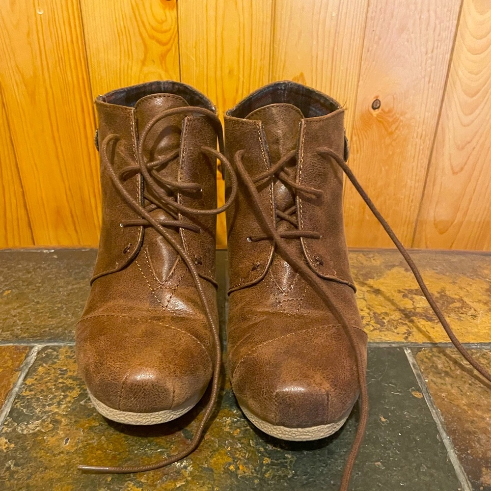 Wedge Booties - Picture 2 of 5